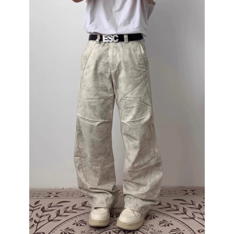Unisex Classic Denim Jeans Loose Fit Daily Outdoor Wear - Image 3