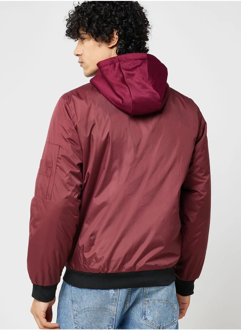 Seventy Five Jersey Hooded Jacket