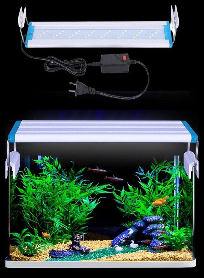 VAYINATO® (BR-30 | 12.5W | Fit for 30-40CM Tank) Planted Aquarium Slim Light with 3 Mode (White+ Blue, RGB, WRGB) Colour Option (BR-300 | 12.5W | Suitable for 30-40CM Tank) by Petzlifeworld - Image 1