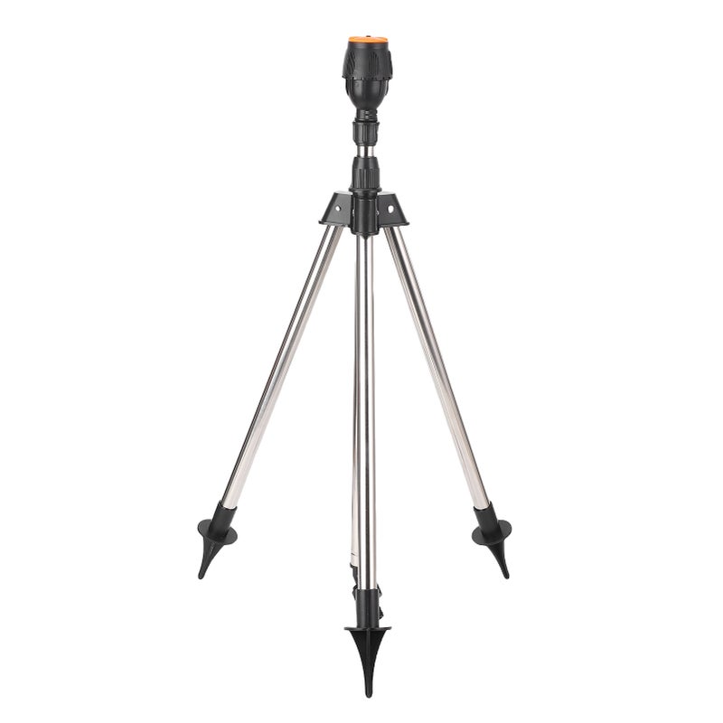 Rotating Tripod Sprinkler 360 Degree Large Area Coverage Adjustable Height Tripod Sprinkler for Lawn Garden Yard - Image 3