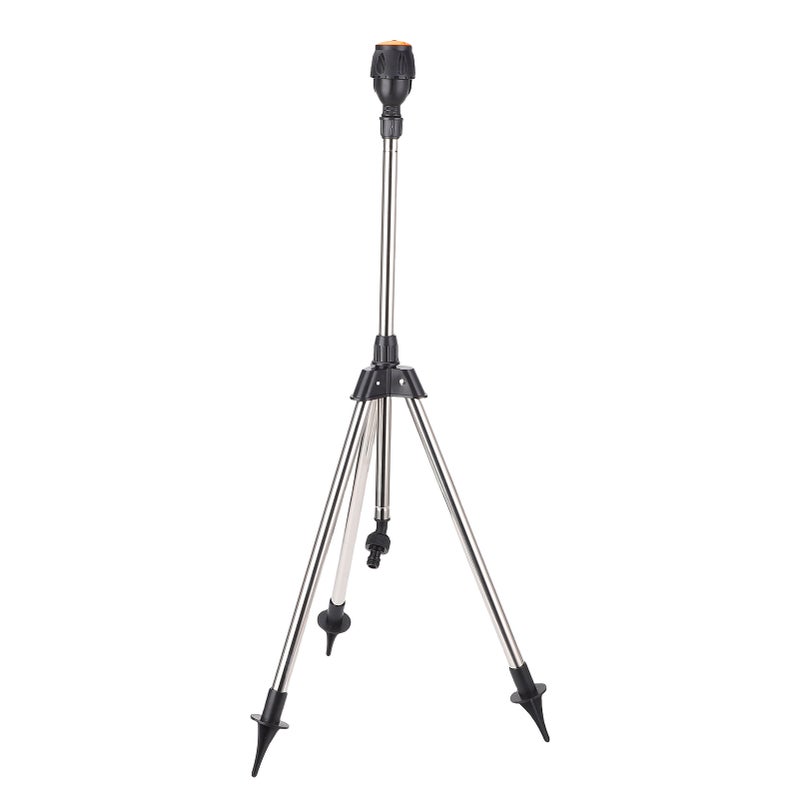 Rotating Tripod Sprinkler 360 Degree Large Area Coverage Adjustable Height Tripod Sprinkler for Lawn Garden Yard - Image 2