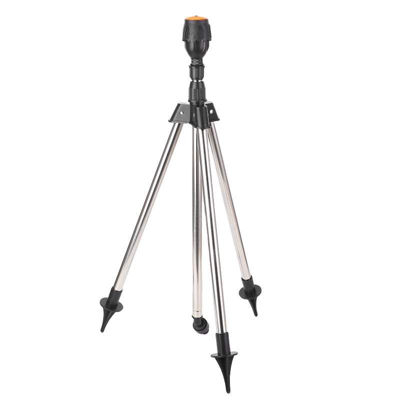 Rotating Tripod Sprinkler 360 Degree Large Area Coverage Adjustable Height Tripod Sprinkler for Lawn Garden Yard - Image 5