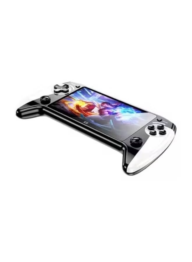 X9 Handheld Game Console, 5.5 Inch HD Display, 4000 Built-In Classic Games, 9 Emulators, Portable Retro Gaming Device, Rechargeable Battery, Handheld Game Player for Kids & Adults - Image 3