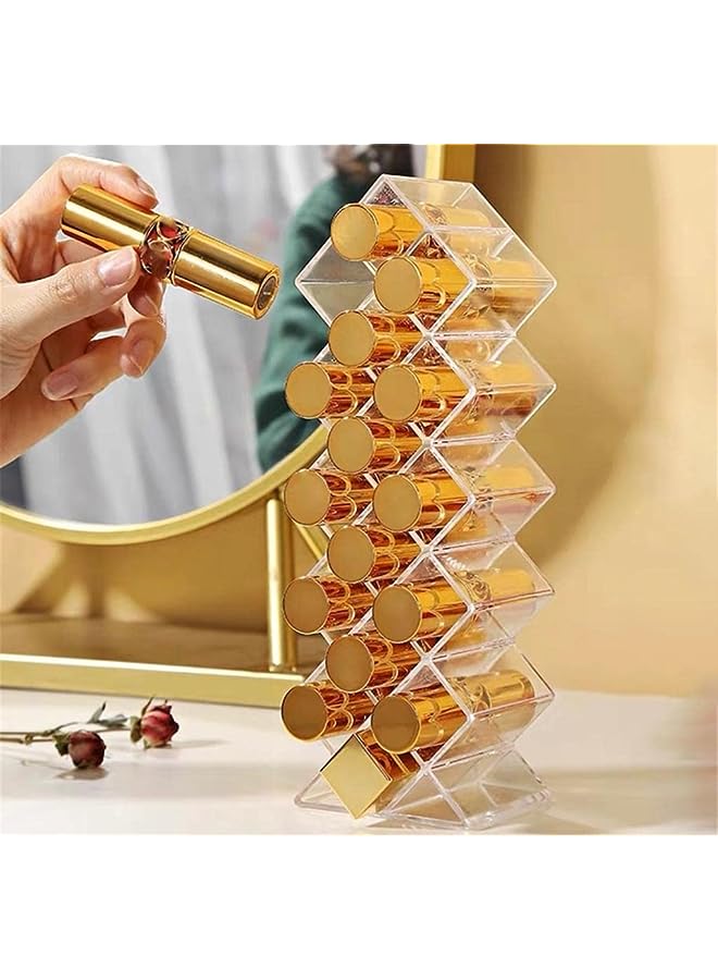 PROMASS item in one "Jewelry Box, Toothbrush Travel Case, Deer Jewelry Tower Holder, Lipstick Stand" with Perfume refiller as Gift - Image 1