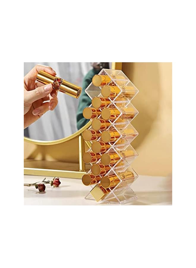 PROMASS item in one "Jewelry Box, Toothbrush Travel Case, Deer Jewelry Tower Holder, Lipstick Stand" with Perfume refiller as Gift - Image 2