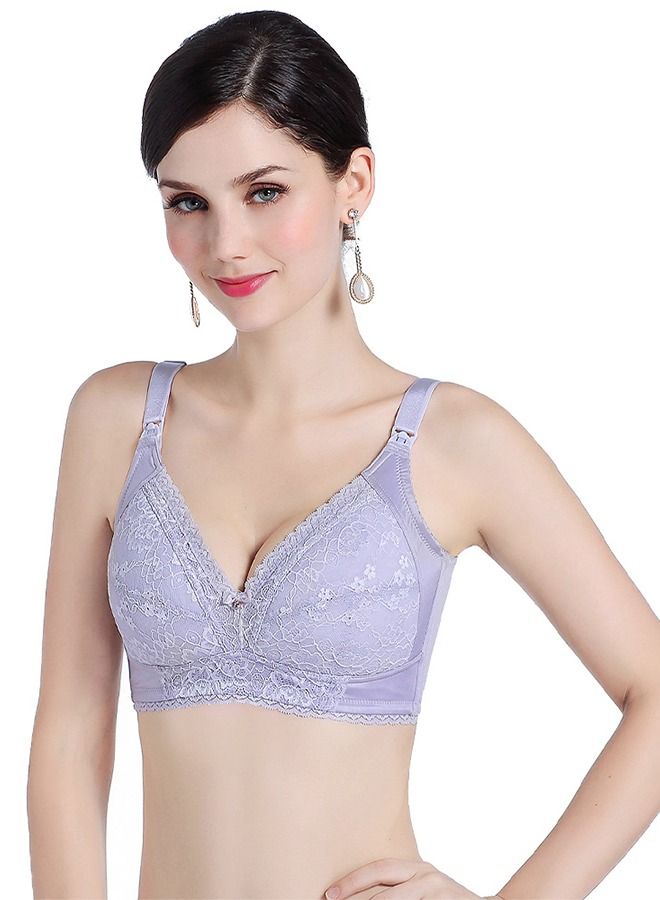 Sunveno Maternity Nursing Bra - Blue 90B - Image 2