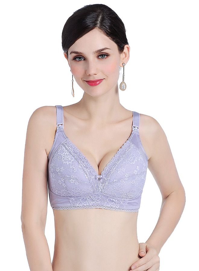 Sunveno Maternity Nursing Bra - Blue 90B - Image 4