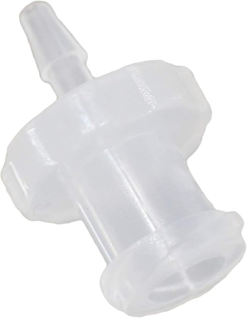 BleedZone Female Hose Connector - 1/16" PP Polypropylene Hose Barb Fittings, 25x Luer Lock Adapter for Laboratory Equipment, Syringe - Image 1