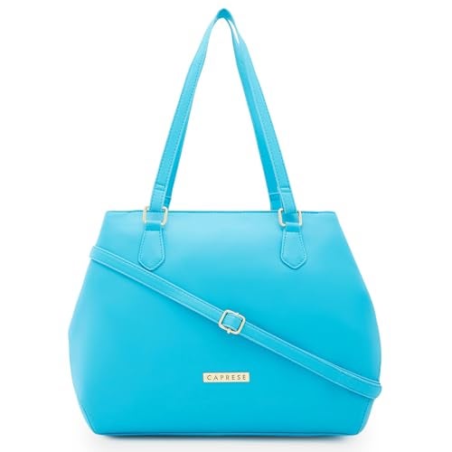 Caprese womens AUGUSTINA T Medium BLUISH GREEN Tote Bag - Image 1