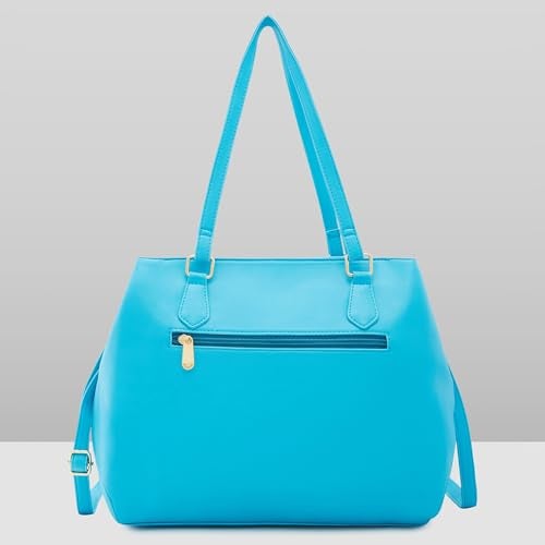 Caprese womens AUGUSTINA T Medium BLUISH GREEN Tote Bag - Image 5