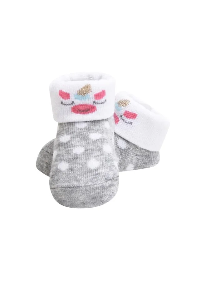 Mothers Choice Baby Socks Turn Head Gift Box Set, 0-6 Months