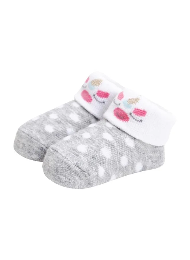 Mothers Choice Baby Socks Turn Head Gift Box Set, 0-6 Months