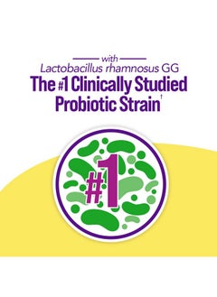 Culturelle 3In1 Complete Probiotic Daily Formula Once Per Day Probiotic Supplement Helps Your Digestive System Work Better Supports Natural Immune Defenses Plus Omega 3 Nongmo 30 Count  - Image 5