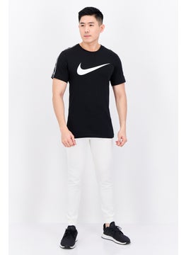 Nike Men Sportswear Fit Short Sleeves Training T-Shirt, Black  - Image 4