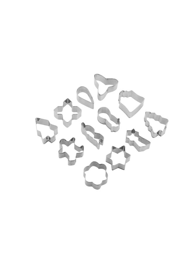 Hic Stainless steel cake and biscuit mold set, various shapes - Image 3