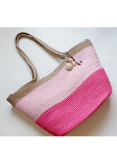 Bink cotton rope eco-friendly handmade beach bag