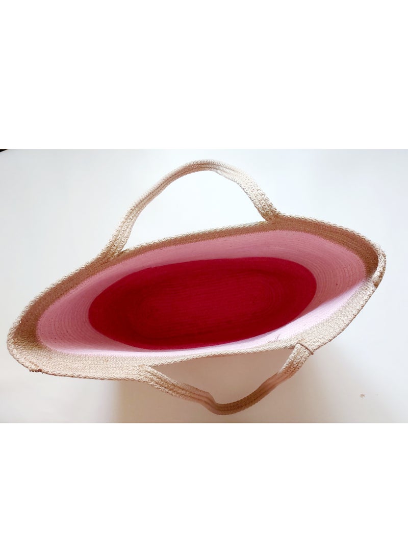 Generic - Bink cotton rope eco-friendly handmade beach bag - Image 1