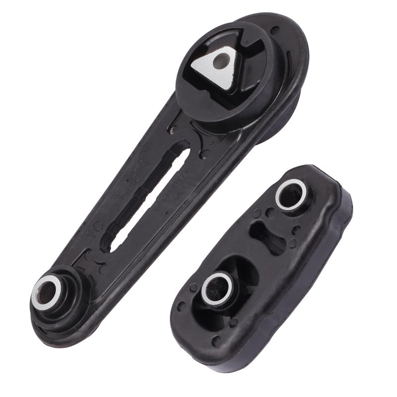 QRYIPPDM Engine Motor Mount Set Compatible 2007 2008 2009 2010 2011 2012 Sentra 20L L4 Auto CVT Trans Front Rear Torque Mount A4345 A4318 2Piece Set - Image 3
