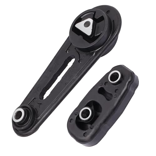 QRYIPPDM Engine Motor Mount Set Compatible 2007 2008 2009 2010 2011 2012 Sentra 20L L4 Auto CVT Trans Front Rear Torque Mount A4345 A4318 2Piece Set - Image 1