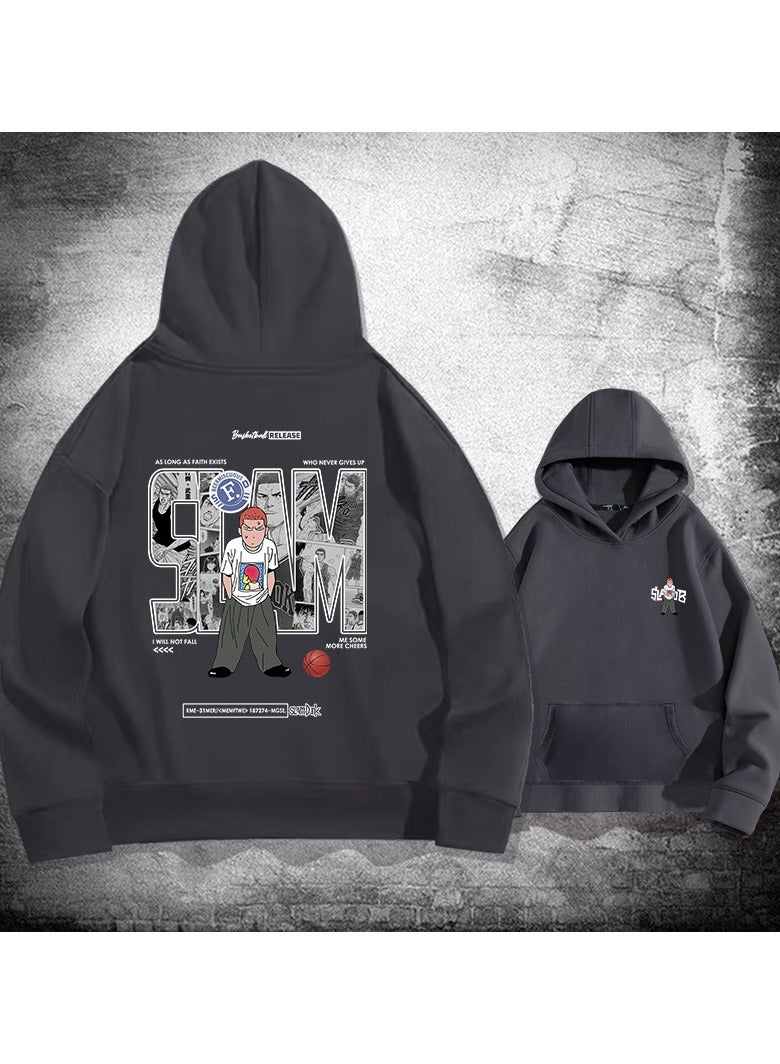 KUYING New Slam Dunk Casual Loose Hoodie  - Image 1