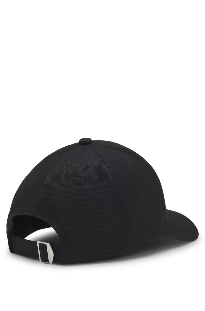 BOSS Black Cotton-twill cap with embroidered logo for Men | Best Price UAE