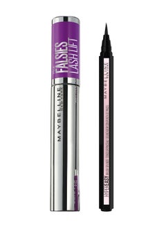 MAYBELLINE NEW YORK 2 Piece Set: The Falsies Lash Lift Mascara + Hyper Easy Liquid Liner  - Image 2
