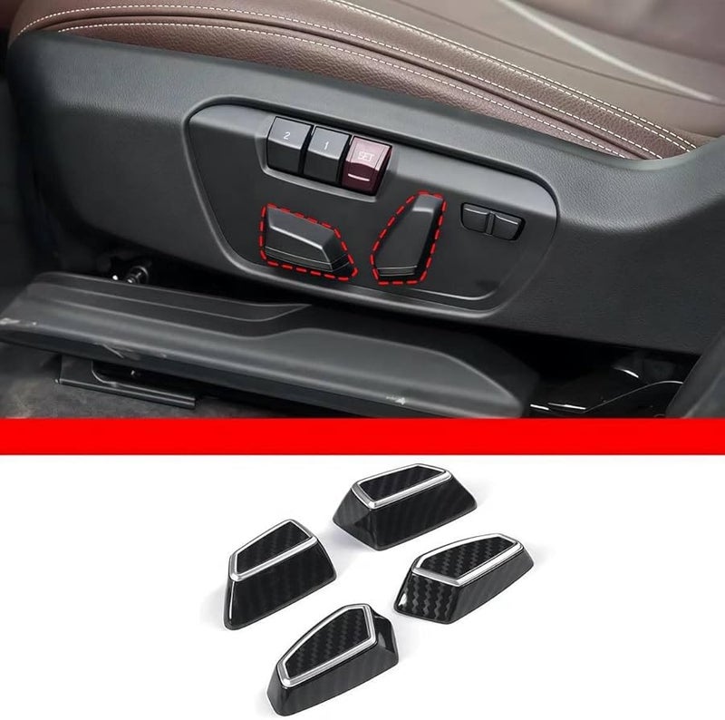 BMW Seat Adjustment Button Cover ABS Decorative Trim Accessories For F36 F46 - Image 3