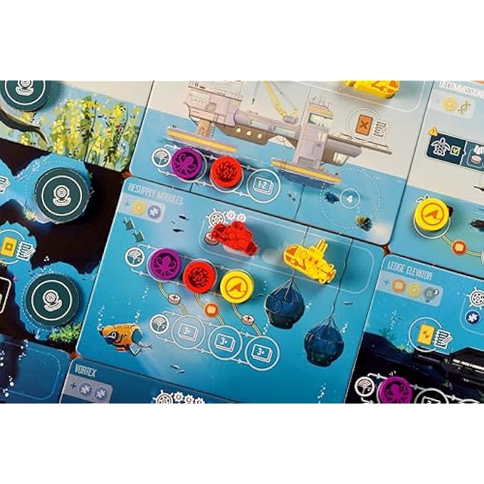 Asmodee Burnt Island Games Endeavor Deep Sea â€“ Exploration Strategy Board Game Underwater Adventure for 1 to 4 Players Ages 14+ - Image 4