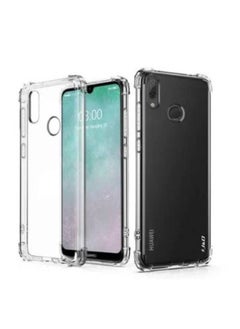 Zolo Shockproof Slim Soft TPU Silicon Case Cover For Huawei Y7 /Y7Prime 2019 Clear  - Image 1