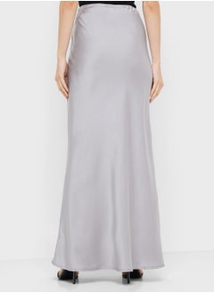 ELLA Long Satin Skirt  - Image 3