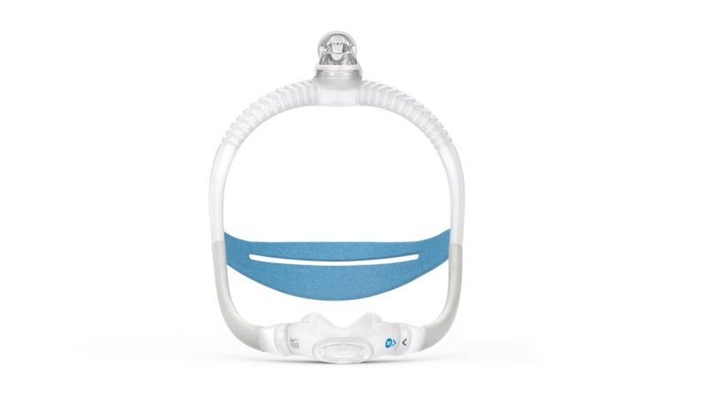 إطار بديل N30i بوسادة أنفية متوسطة - أجزاء قناع Cpap خفيفة الوزن لعلاج انقطاع النفس النومي - إطار شفاف رمادي للبالغين - Image 5