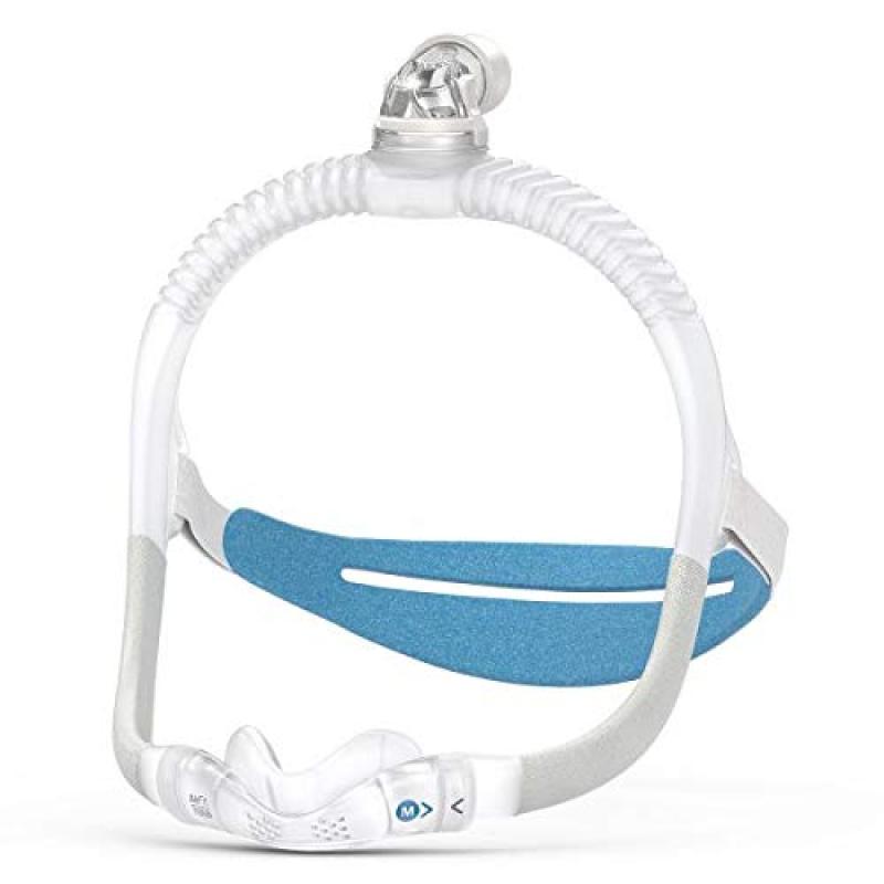 إطار بديل N30i بوسادة أنفية متوسطة - أجزاء قناع Cpap خفيفة الوزن لعلاج انقطاع النفس النومي - إطار شفاف رمادي للبالغين - Image 4