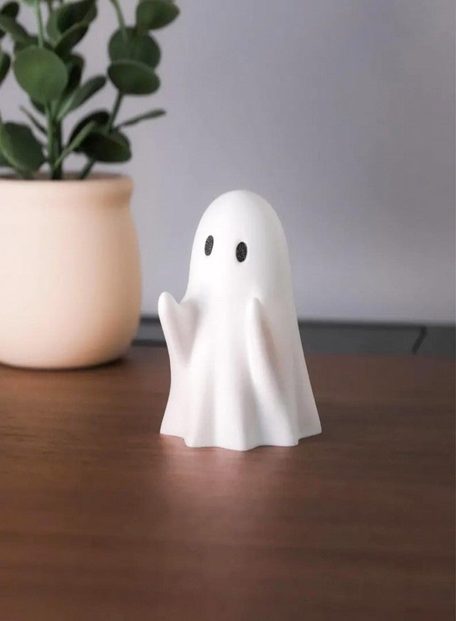 OFDNE Halloween Ghost Figurine - Spooky Resin Pen Holder Statue, Cute Decor for Halloween Decorations Indoor, Funny Porch and Indoor Spooky Home Decor Gifts - Image 5