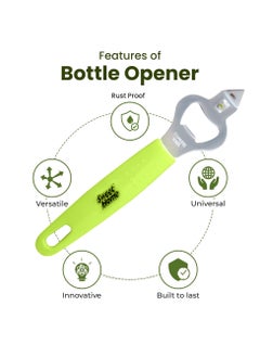 Sweet Home Sweet Home Bottle Opener Can Opener Manual Stainless Steel Can Opener Durable & Easy To Grip Handle Heavy Duty Stainless Steel Bottle Opener  - Image 4