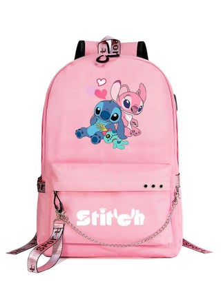 Stitch Printed Youth Casual Woven Strap Backpack - pzsku/ZBAA16015C91E3CAF5C8CZ/45/_/1704350789/3752f79a-82f5-4023-ba4a-2b6cb7f0b6a0