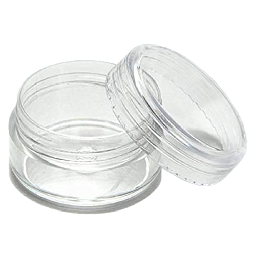 BH PLAST BH PLAST 15 Grams lipbalm Jars Empty Small for DIY Cosmetic LIPBALMSLip Scrubs BODYBUTTER PackagingPack of 20  - Image 1