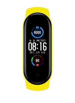 VITION Xiaomi mi Band 6/mi Band 5 Strap Silicone Watch Band Smartwatch Wristband Replacement Bracelet Yellow  - Image 4
