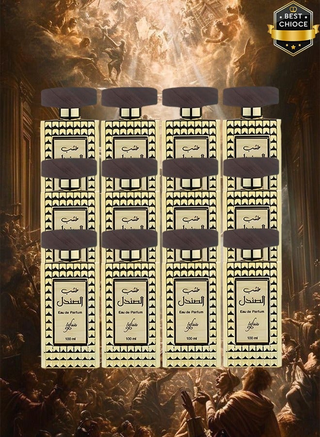 Infinite 12 Pieces Sandalwood Perfume 100ml EDP - Image 1