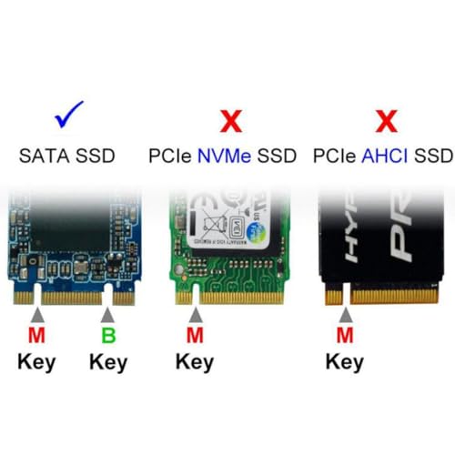 chenyang M.2 NGFF B/M-Key SATA SSD to 2.5" SATA Hard Disk PCBA Converter Adapter (Not Work NVEM SSD to SATA) - Image 2