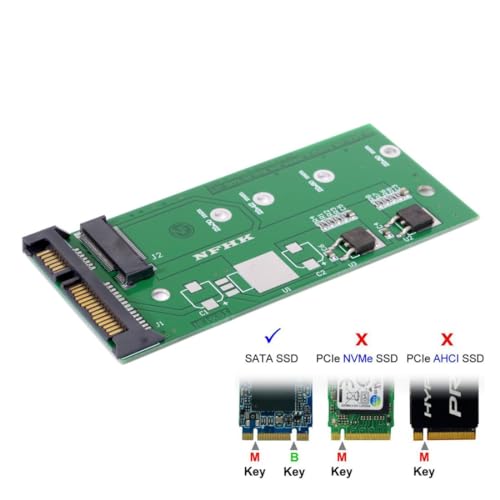 chenyang M.2 NGFF B/M-Key SATA SSD to 2.5" SATA Hard Disk PCBA Converter Adapter (Not Work NVEM SSD to SATA) - Image 4