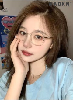 WAOKN Blue Light Blocking Glasses Blue Light Filter Computer Reading Gaming TV Phones Browline Eyeglasses Fashion Anti Eyestrain Headache Eyewear for Men Women，Eyeglass Suitable for Computer & Gaming  - Image 4