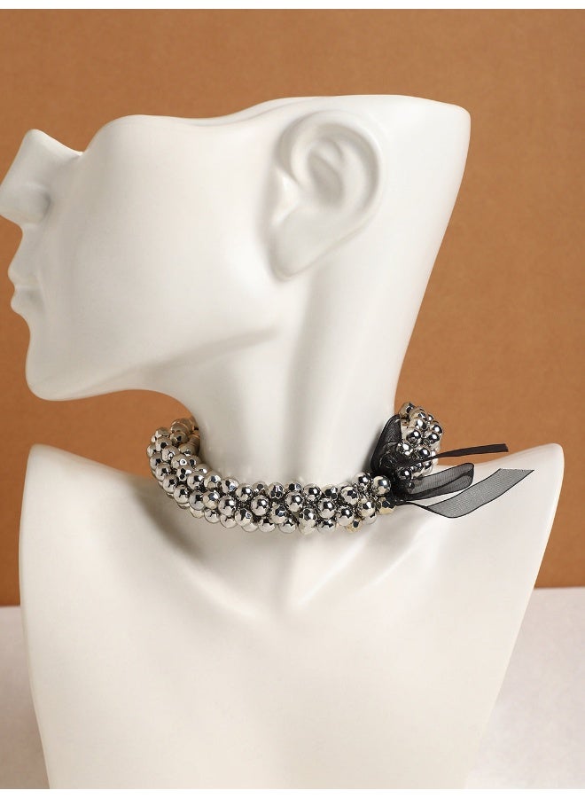 SOHI Sleigh Bell Collar Artificial Necklace Jewellery - Image 2