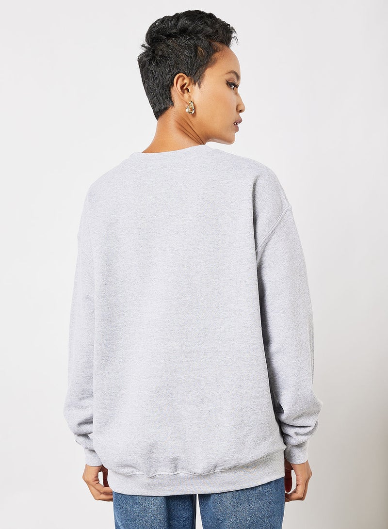 Daisy Street Yale Graphic Sweatshirt  - Image 2