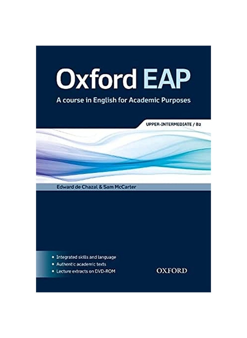 Oxford University Press Oxford EAP UpperIntermediateB2 Students Book and DVDROM Pack 