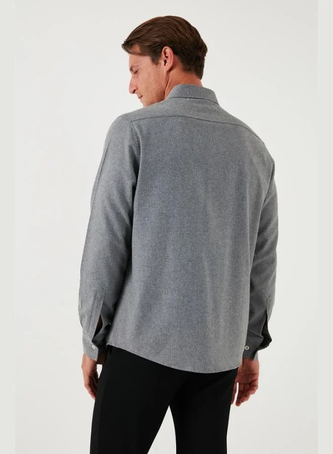 Buratti  Buratti Cotton Regular Fit Button-Down Collar Winter Shirt Men's SHIRT CF24W127079 for Men | Best Price UAE