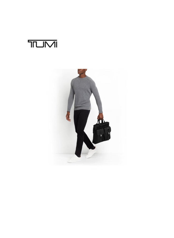 Tumi Alpha Bravo Men's Tote Bag Handbag Multi-pocket Shoulder Bag Crossbody Bag Black Gift - Image 1