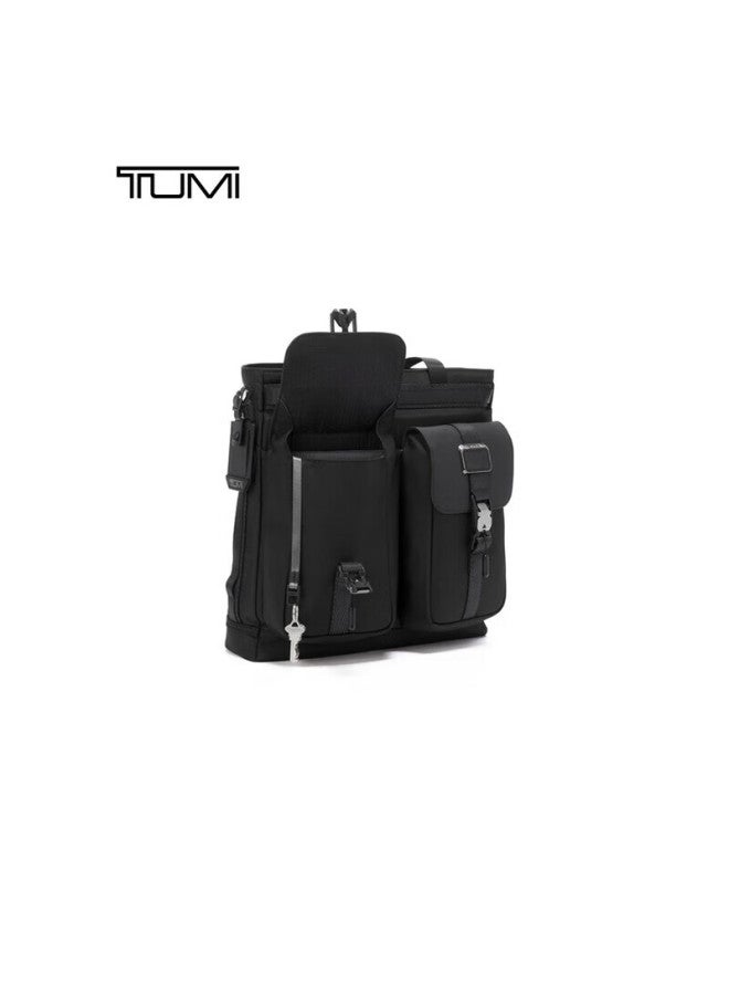 Tumi Alpha Bravo Men's Tote Bag Handbag Multi-pocket Shoulder Bag Crossbody Bag Black Gift - Image 2