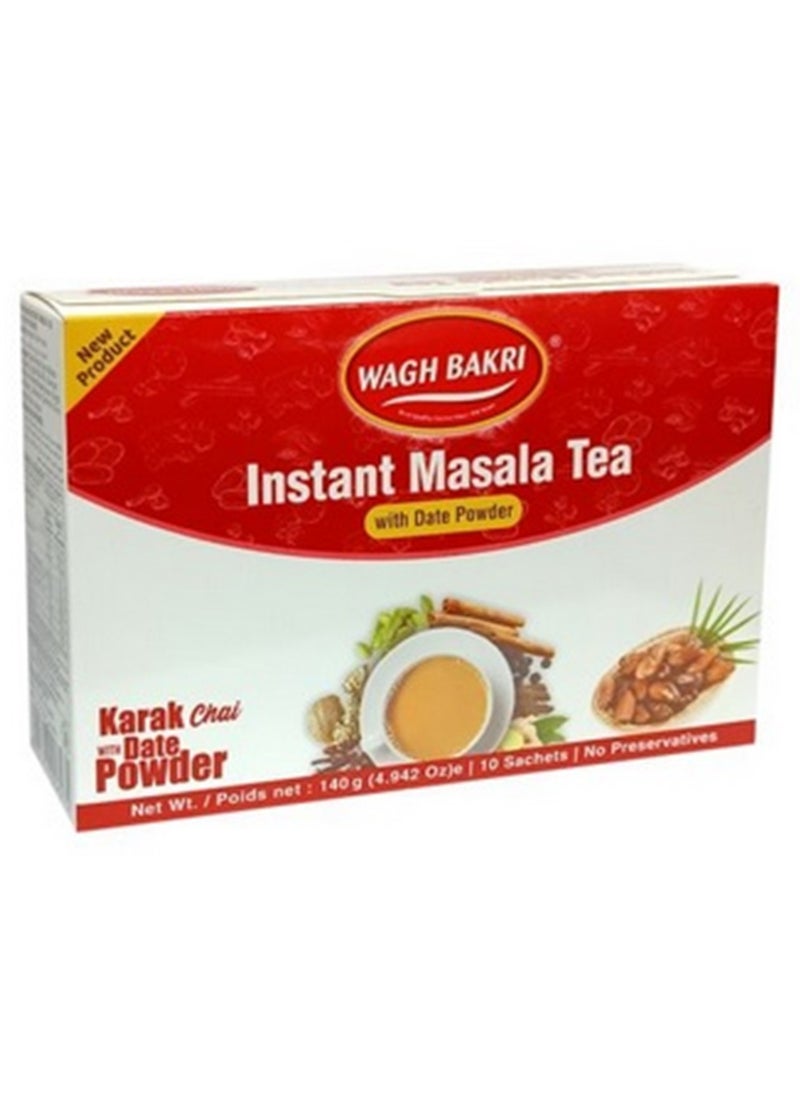 WAGH BAKRI WAGH BAKRI INSTANT TEA PREMIX WITH DATE POWDER - MASALA 140G 