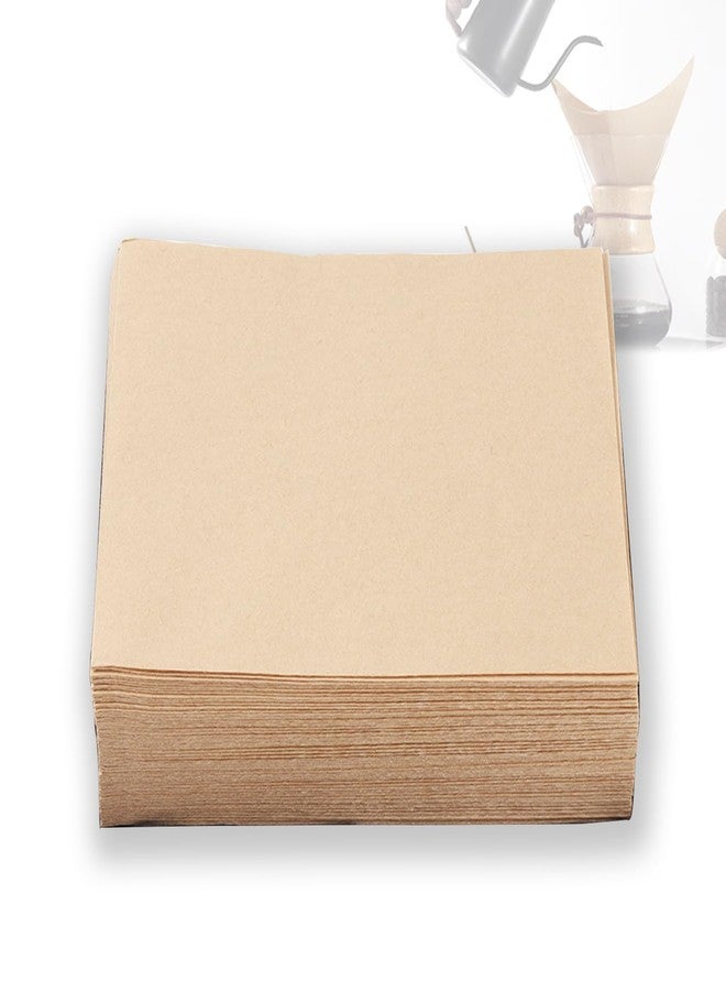 Lukdin 200-Pack Unbleached Cone Coffee Filters – Pre-Folded, Extra Thick Natural Paper for Smooth Brew, Fits All Pour-Over Brewers - Image 1