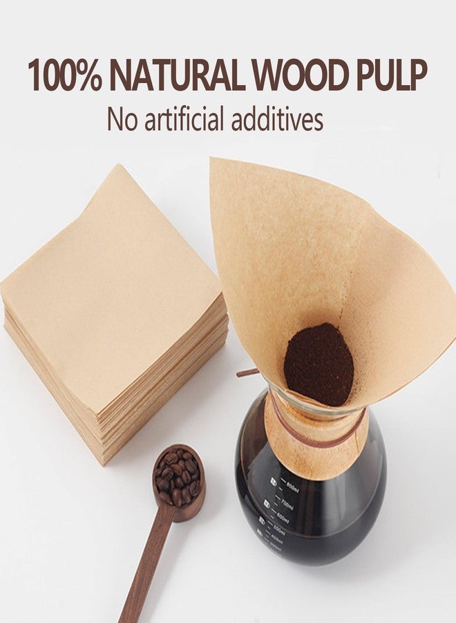Lukdin 200-Pack Unbleached Cone Coffee Filters – Pre-Folded, Extra Thick Natural Paper for Smooth Brew, Fits All Pour-Over Brewers - Image 5